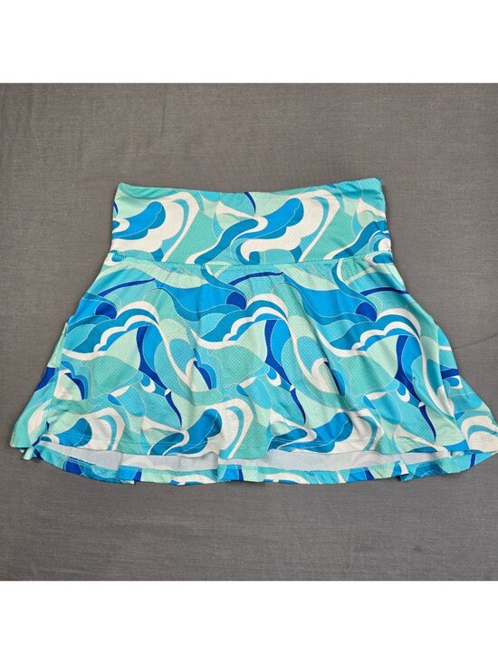 By Gottex Dresses & Skirts - X By Gottex Small Skort Blue Athena Seafoam Golf Pickleball